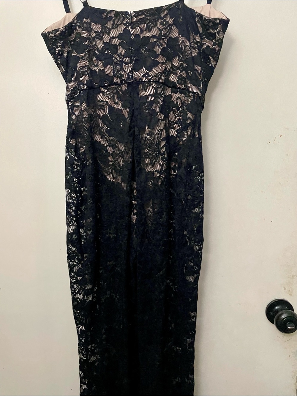 Dolls Kill Current Mood Black lace jumpsuit size medium new with tags - Picture 5 of 6